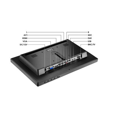 Multifunction 11.6 Inch IPS LCD Monitor 1366×768 Cashier Touch Screen Monitor