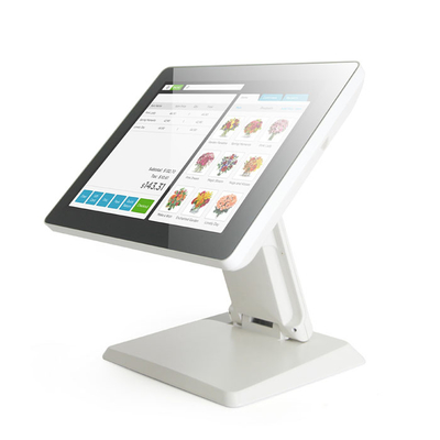 AIO Windows Touch Screen POS System 350cd/m2 With Cash Register And 8 Inch Customer Display